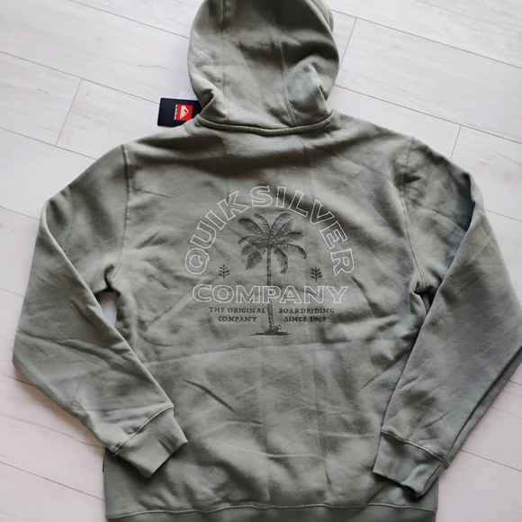 QUIKSILVER NEW Boardriders Palm Pullover Hoodie - Picture 5 of 8